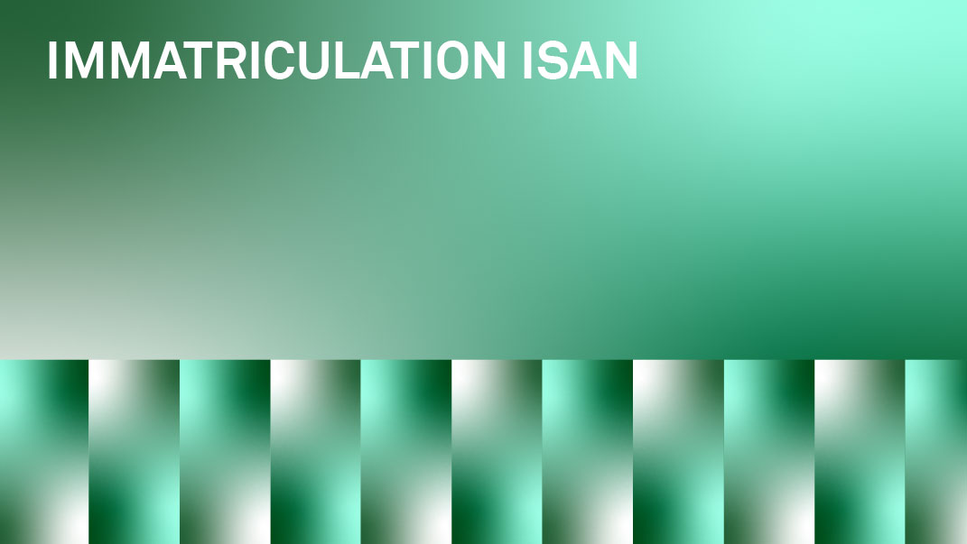 Immatriculation ISAN