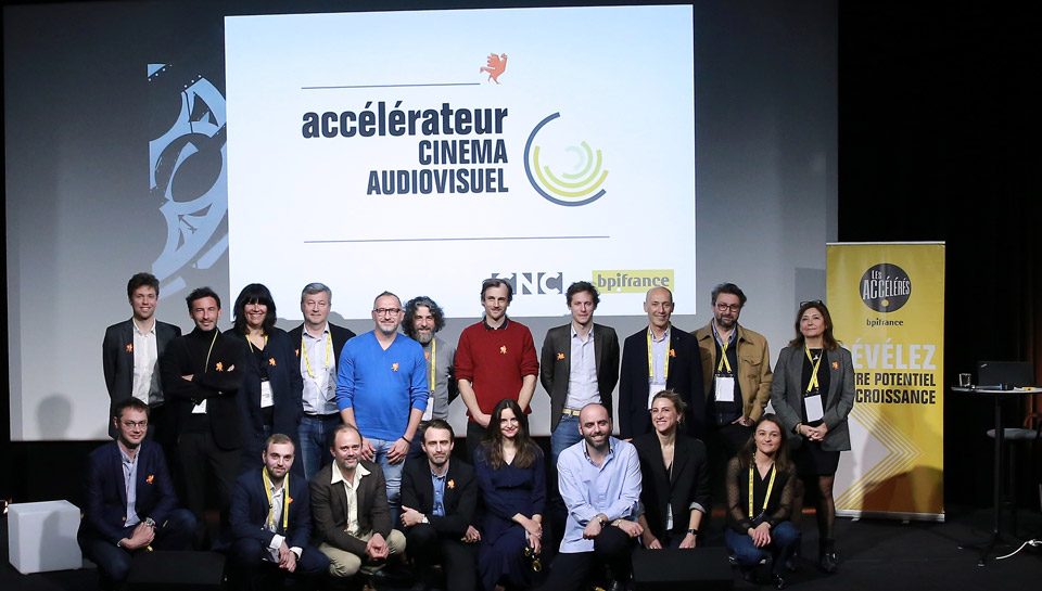Lancement de la 3e promotion de l'accélérateur Cinéma-Audiovisuel au CNC, le 18 avril 2023 