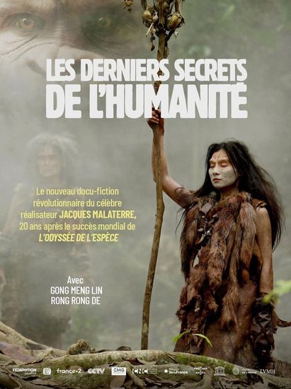Affiche de « Les Derniers secrets de l'humanité » réalisé par Jacques Malaterre 