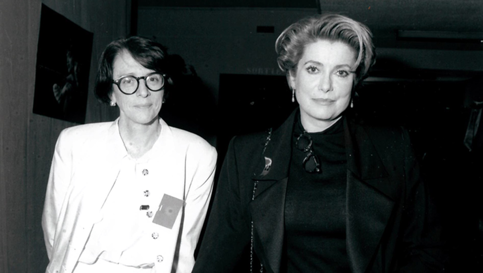 Jackie Buet et Catherine Deneuve en 1994