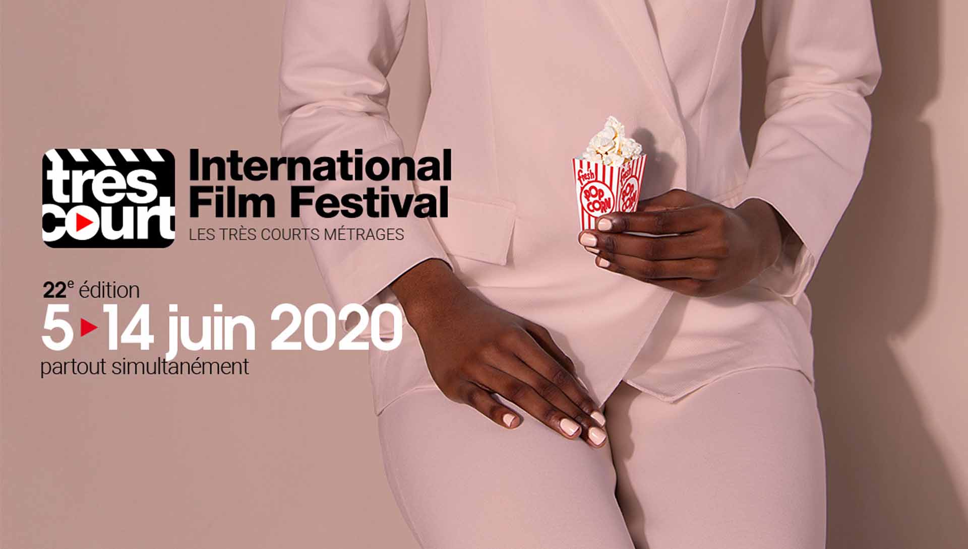 Affiche Très court Film Festival 2020