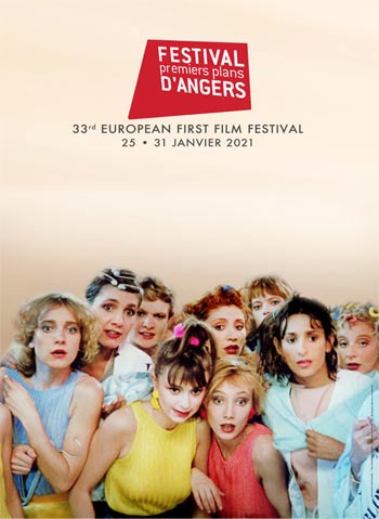 Affiche de la 33e édition du festival Premiers Plans d'Angers