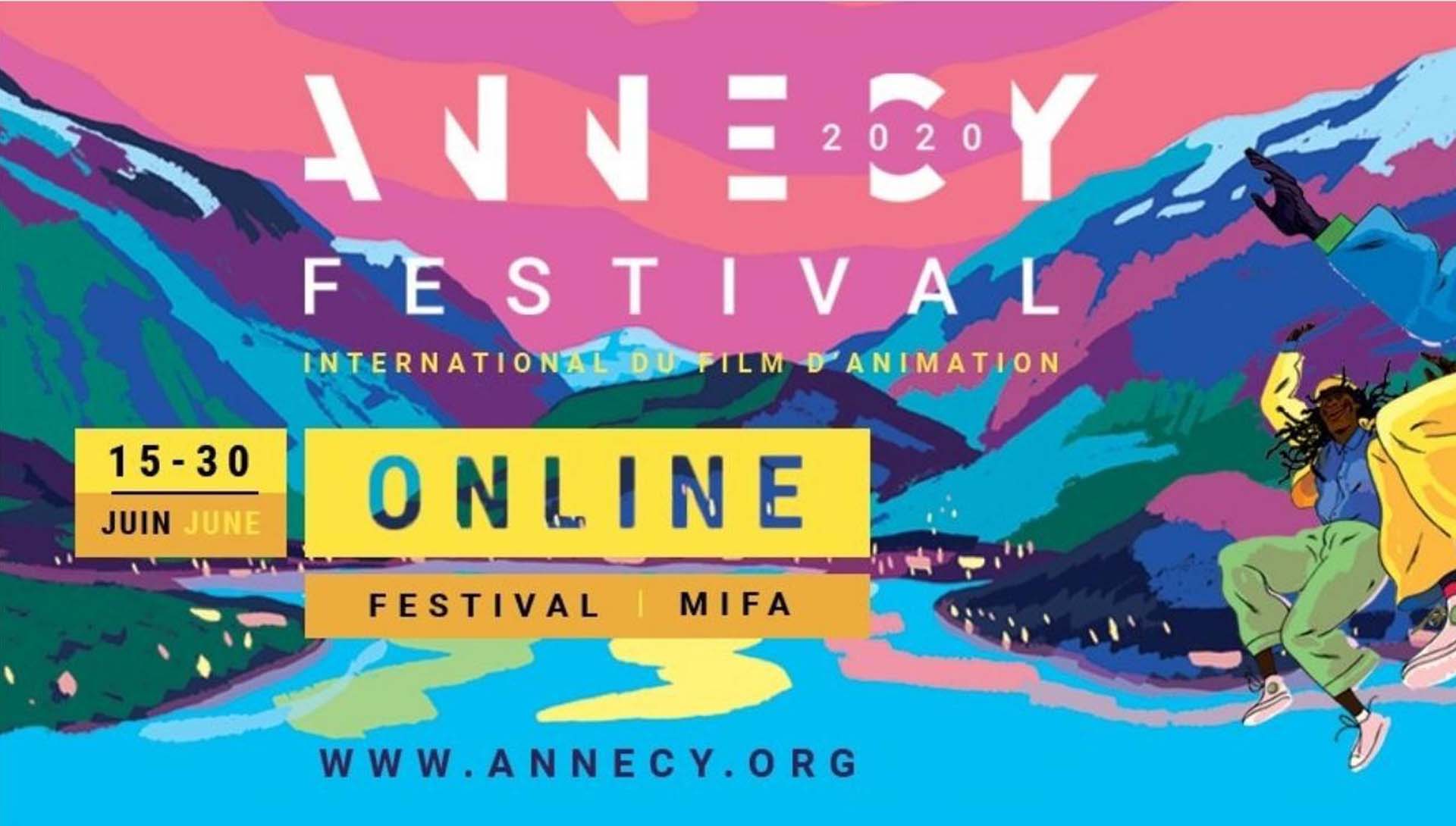 Affiche festival d'Annecy on line