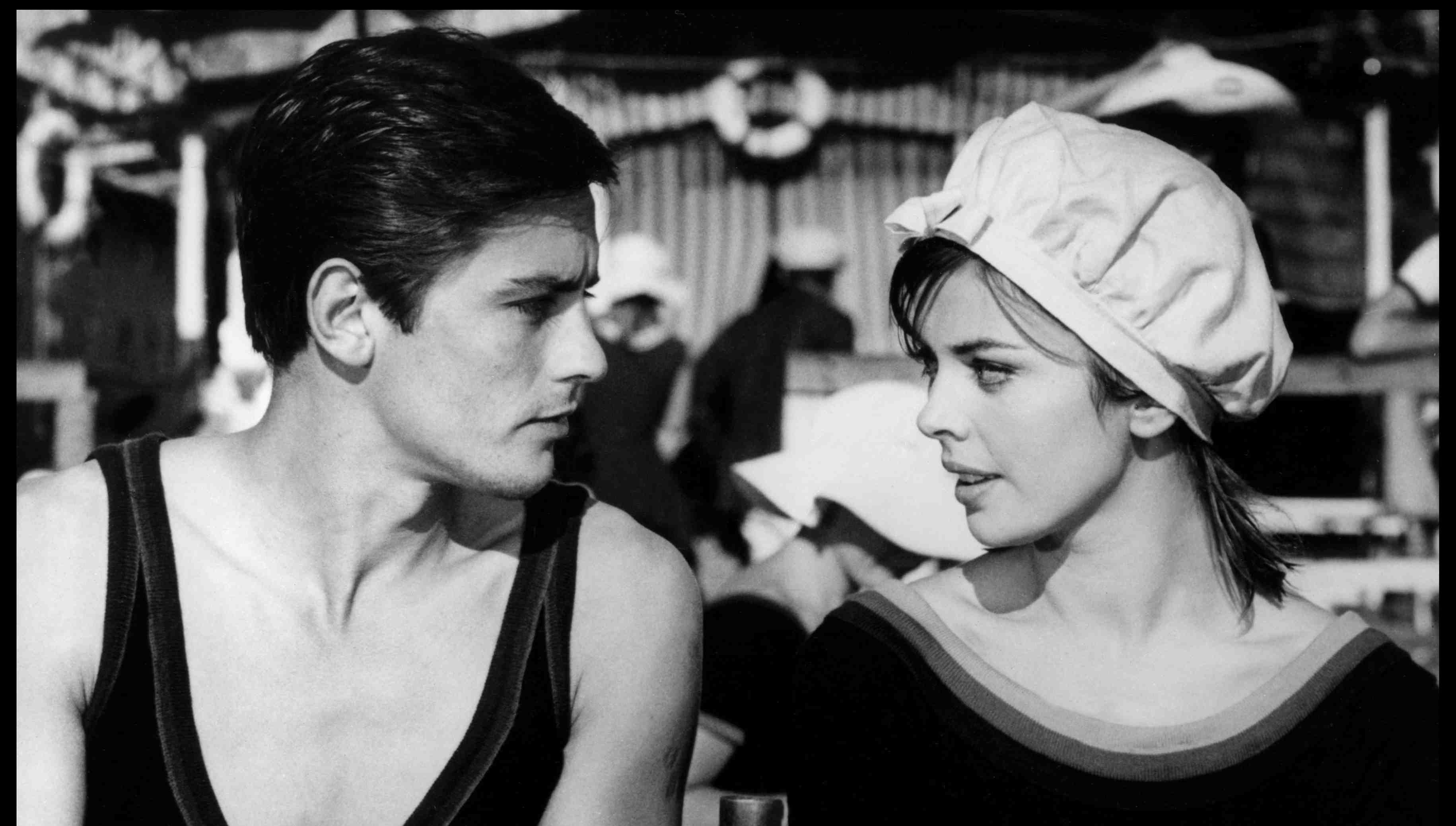 Alain Delon et Barbara Lass dans Quelle joie de vivre ! de René Clément 