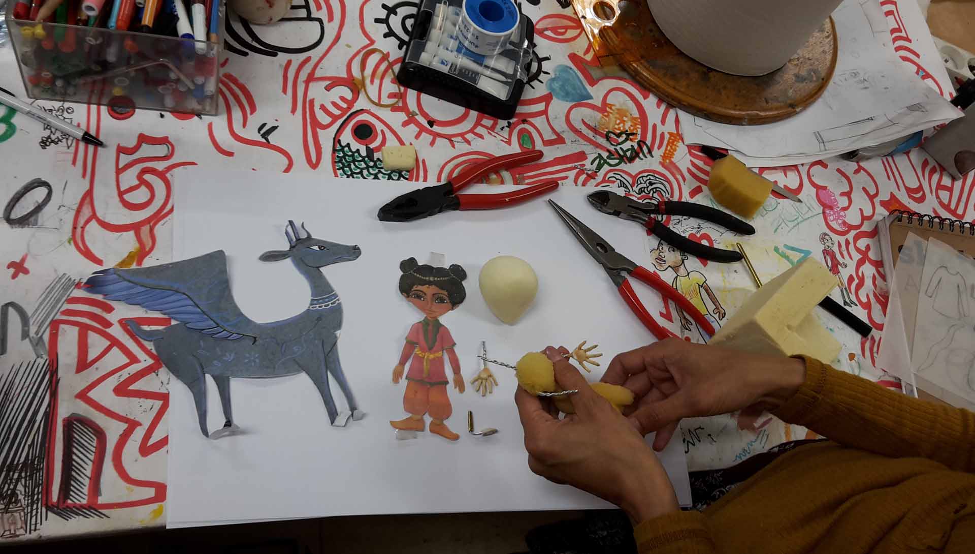 Ateliers stop-motion de Gervaise Duchaussoy