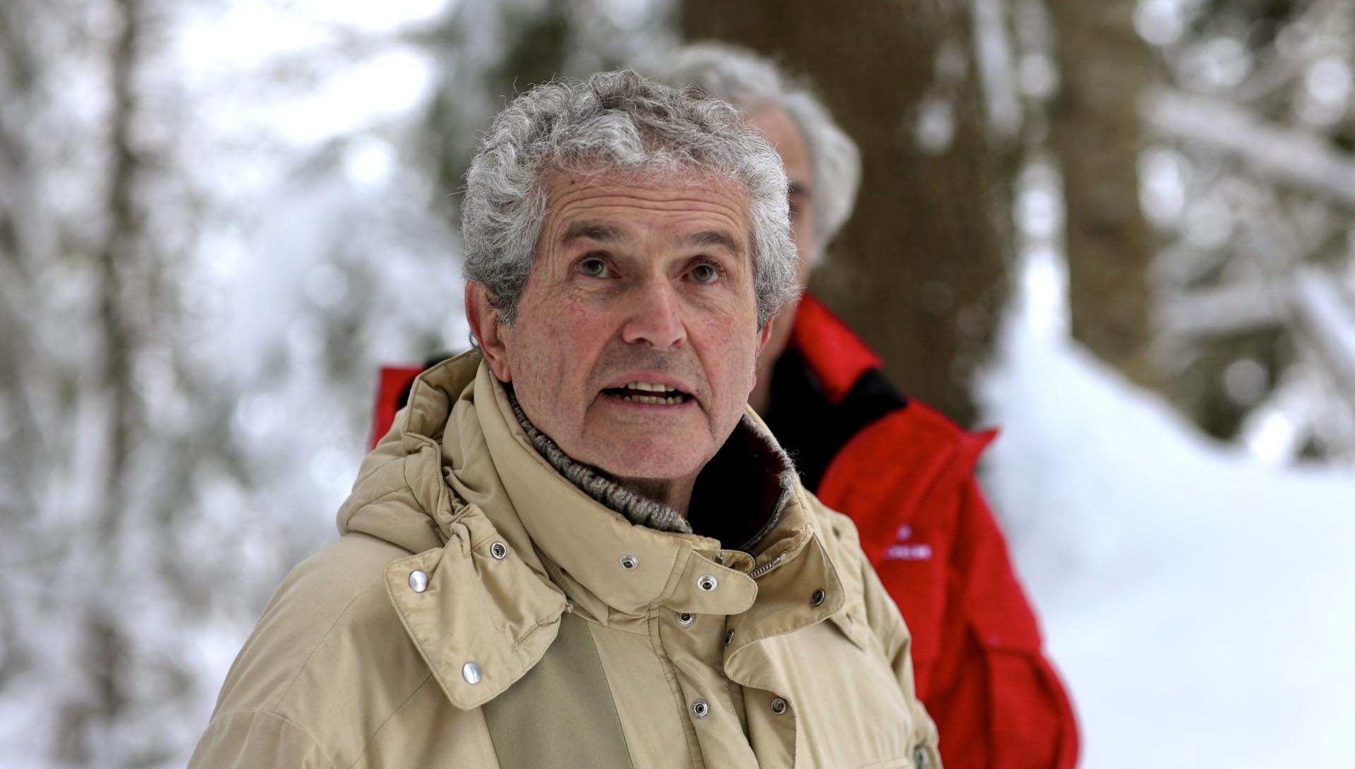 Claude Lelouch sur le tournage de Salaud on t'aime