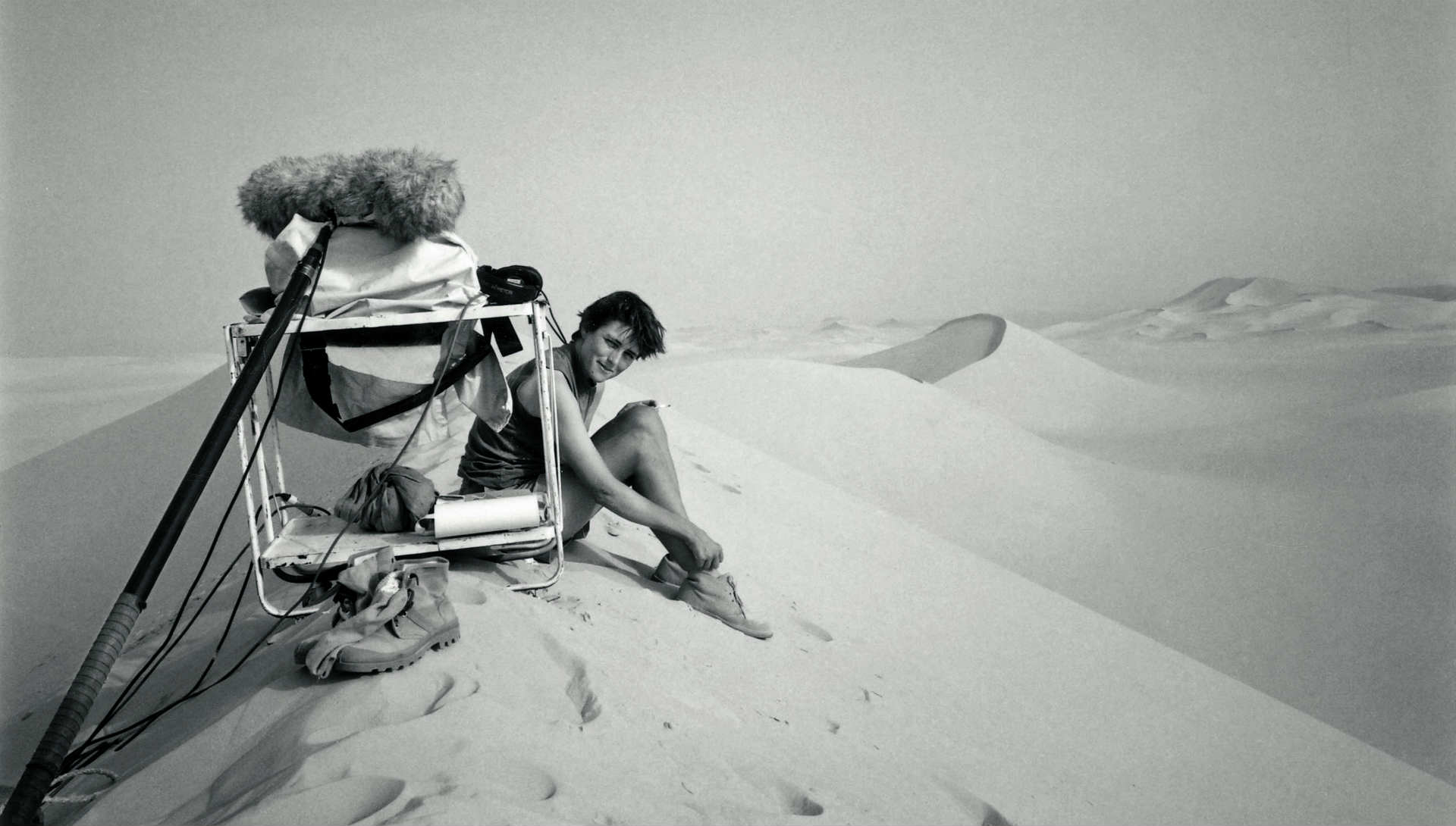 Claudine Nougaret Film La captive du désert Niger 1989 Raymond Depardon©Magnum Photos