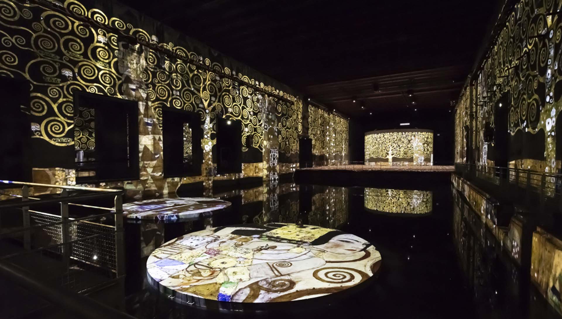 Expositon Klimt aux Bassins de Lumières à Bordeaux