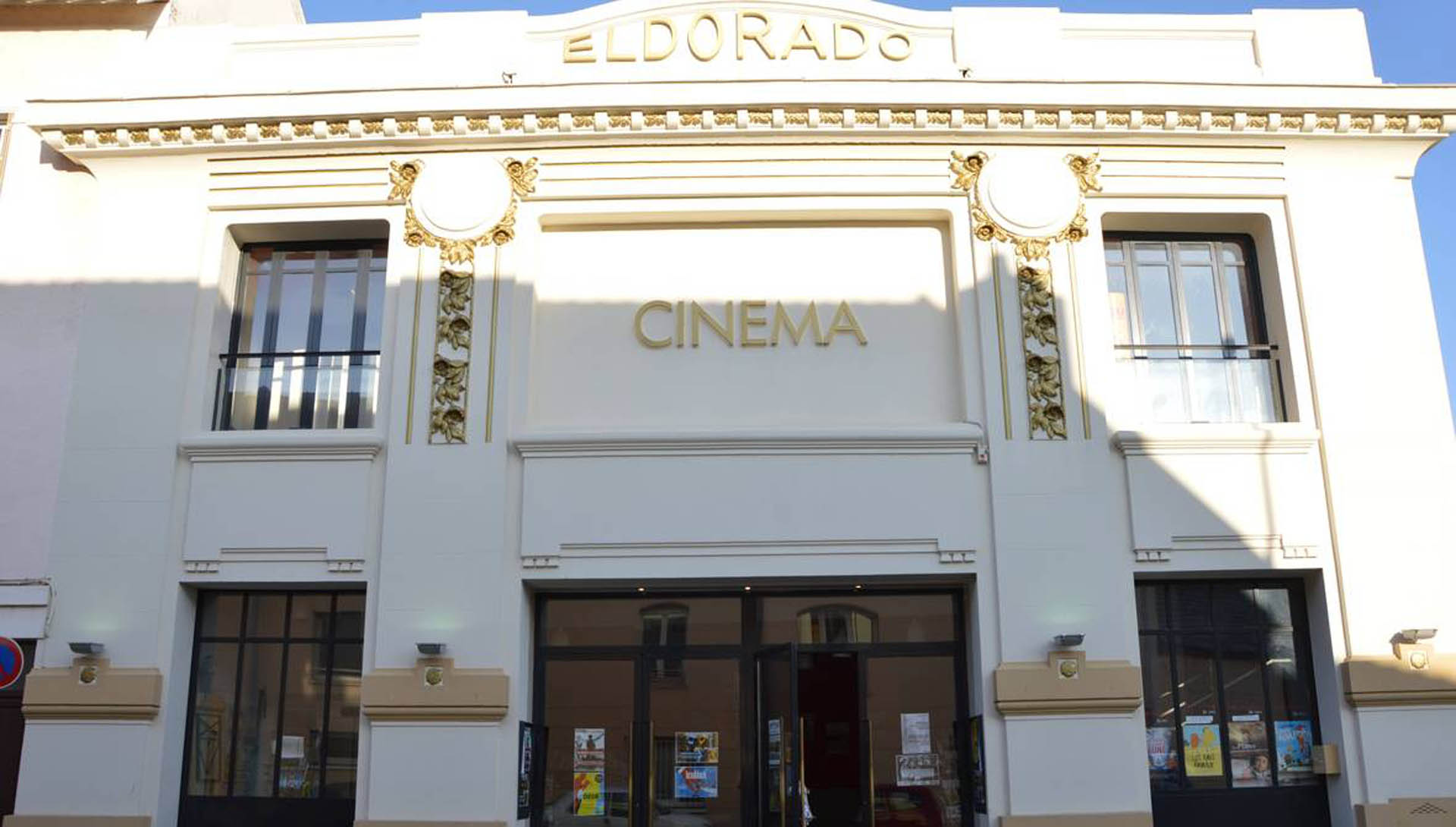 Façade du cinéma L'Eldorado de Dijon