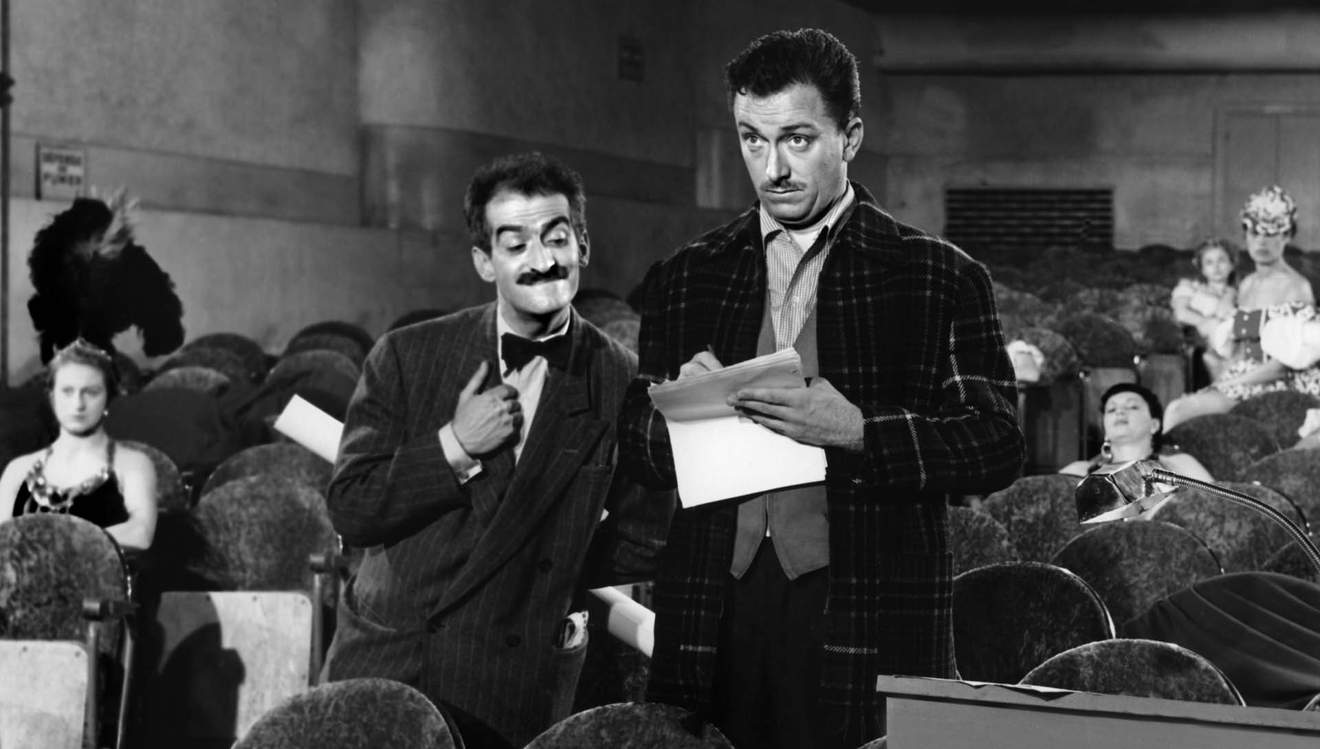 Louis de Funès et Robert Dhéry dans Ah les belles Bacchantes de Jean Loubignac