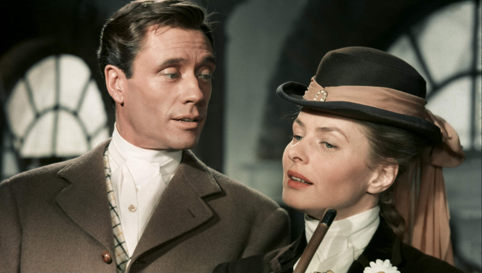 Mel Ferrer et Ingrid Bergman dans Elena et les hommes de Jean Renoir