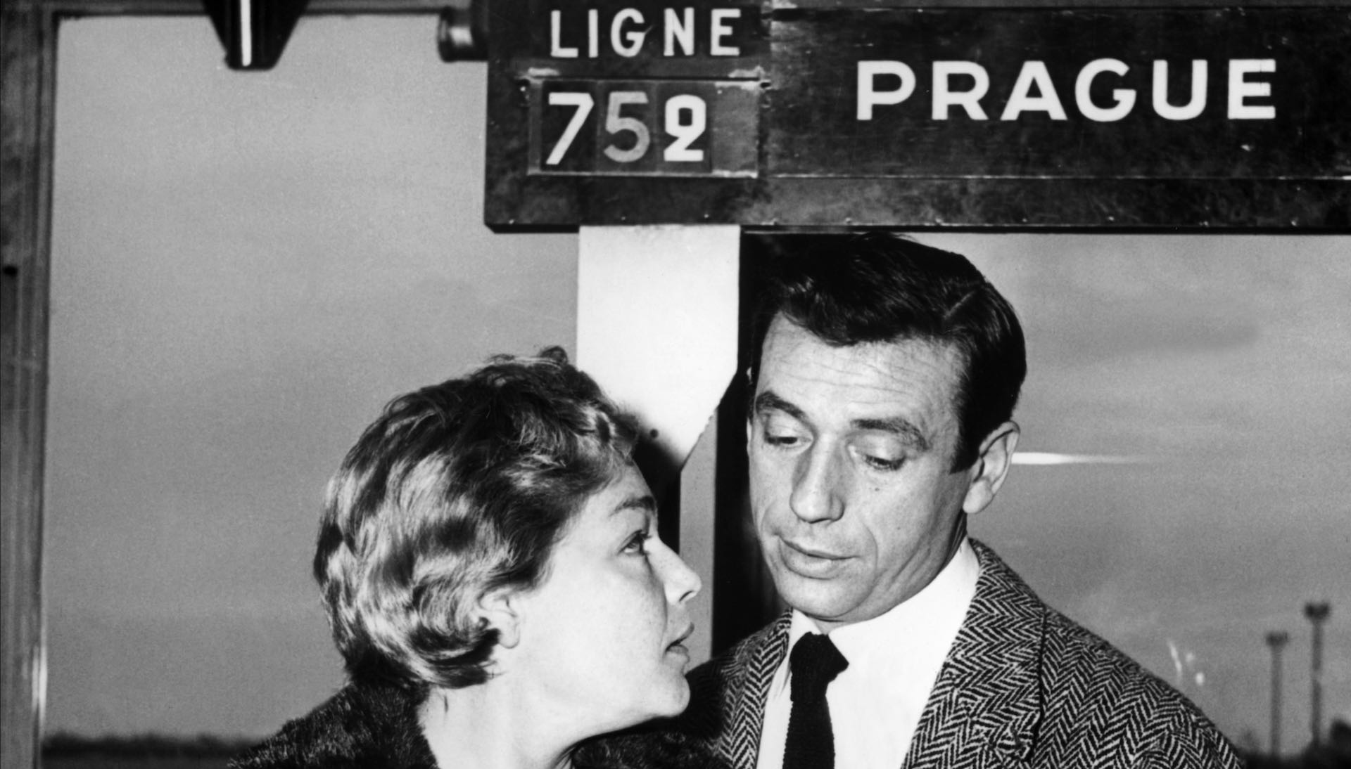 Simone Signoret et Yves Montand (c) Prd DB - DR