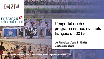 Présentation de l'étude L’exportation des programmes audiovisuels français en 2019