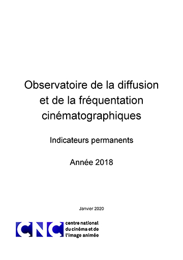 Observatoire de la diffusion et de la fréquentation cinématographiques en 2018