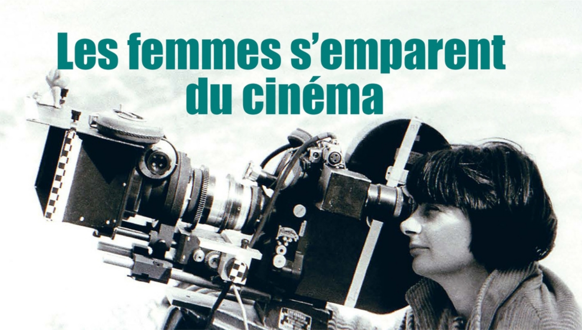 Agnès Varda sur le tournage du film Les Créatures, en 1955