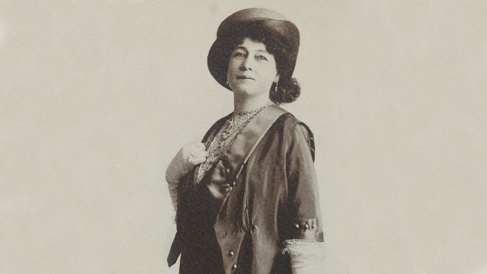 Portrait d'Alice Guy, visible dans le documentaire Be Natural : The Untold Story of Alice Guy-Blaché de Pamela B. Green.