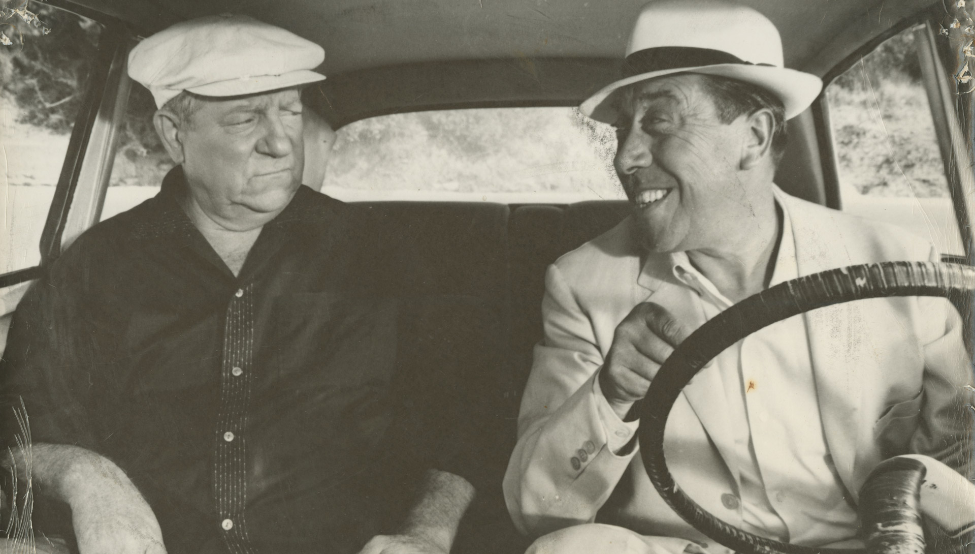 Jean Gabin et Fernadel dans L’Age ingrat, de Gilles Grangier © Marcel Dole – Collections Cinémathèque française