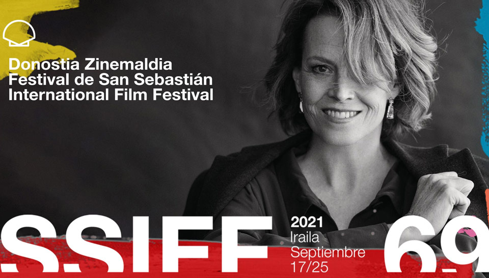 Affiche de l'édition 2021 du Festival de San Sebastian 