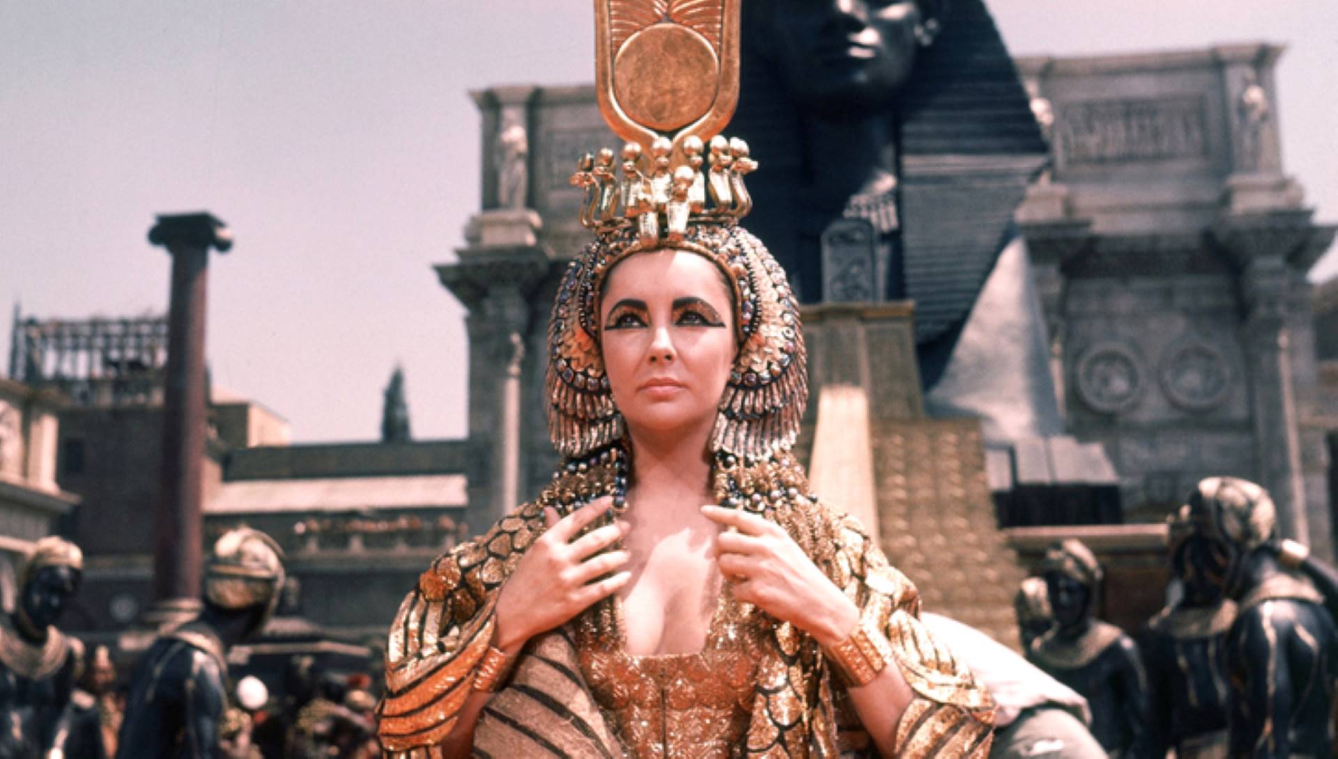 Elizabeth Taylor dans « Cléopâtre » de Joseph L. Mankiewicz.