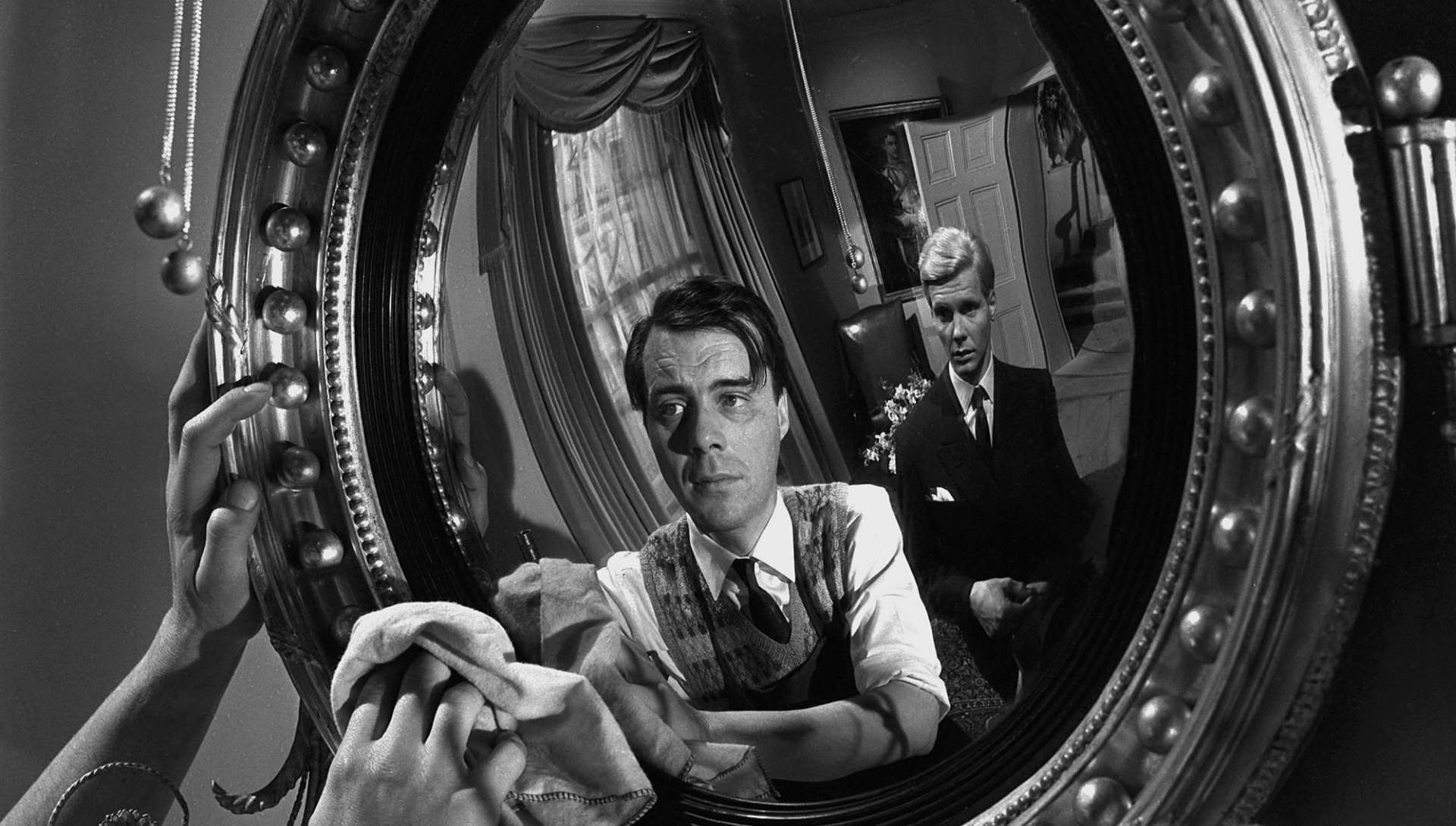 Dirk Bogarde et James Fox dans « The Servant » de Joseph Losey.