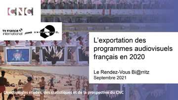 Présentation de l'étude L’exportation des programmes audiovisuels français en 2020