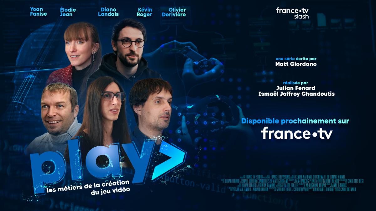 La série documentaire « Play » explore les métiers du jeu vidéo à travers cinq figures du paysage vidéoludique français. 