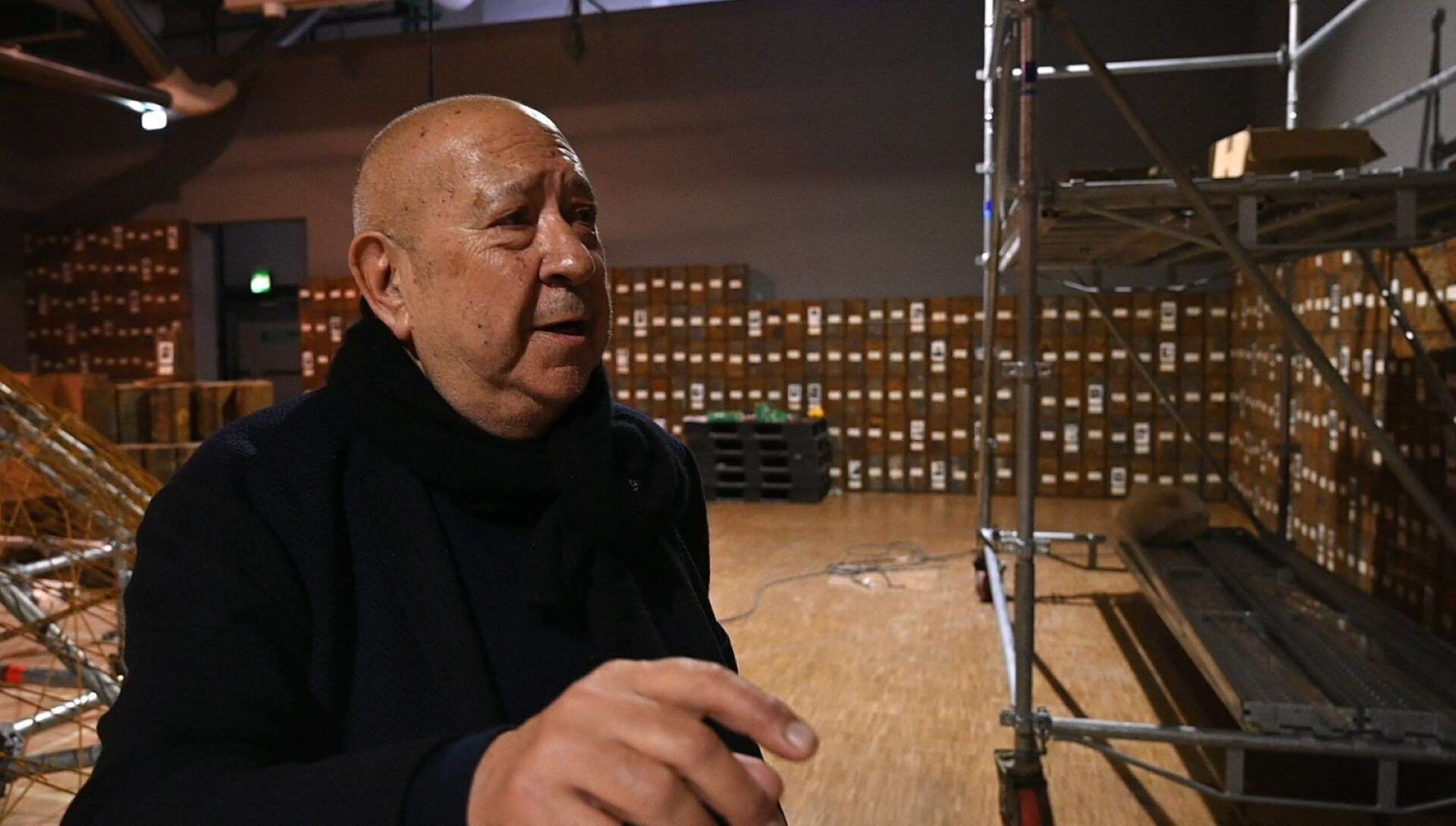 Le plasticien Christian Boltanski dans « J'ai retrouvé Christian B.  » d'Alain Fleischer.