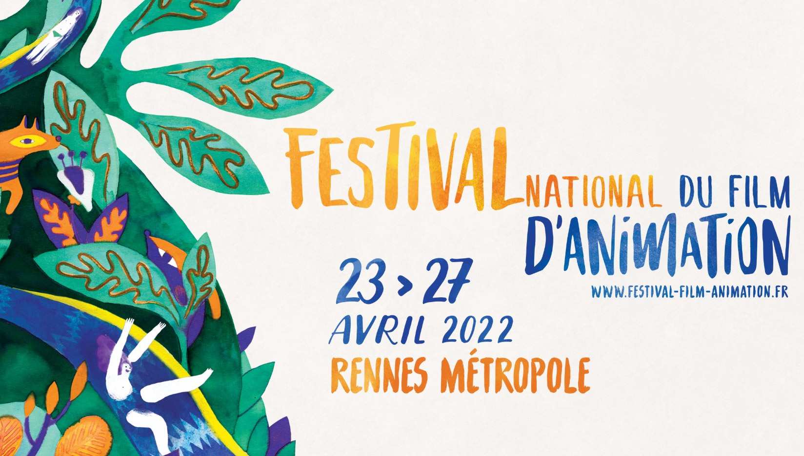 L’affiche du festival, créée par Marine Duchet et Damien Pelletier.