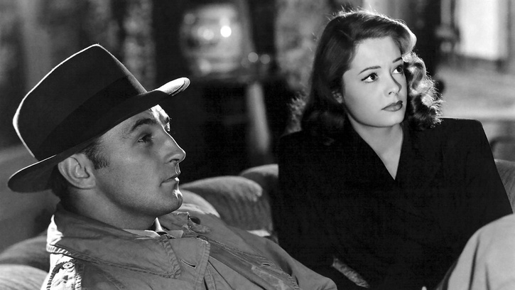 Robert Mitchum et Jane Greer dans « La Griffe du passé » de Jacques Tourneur.