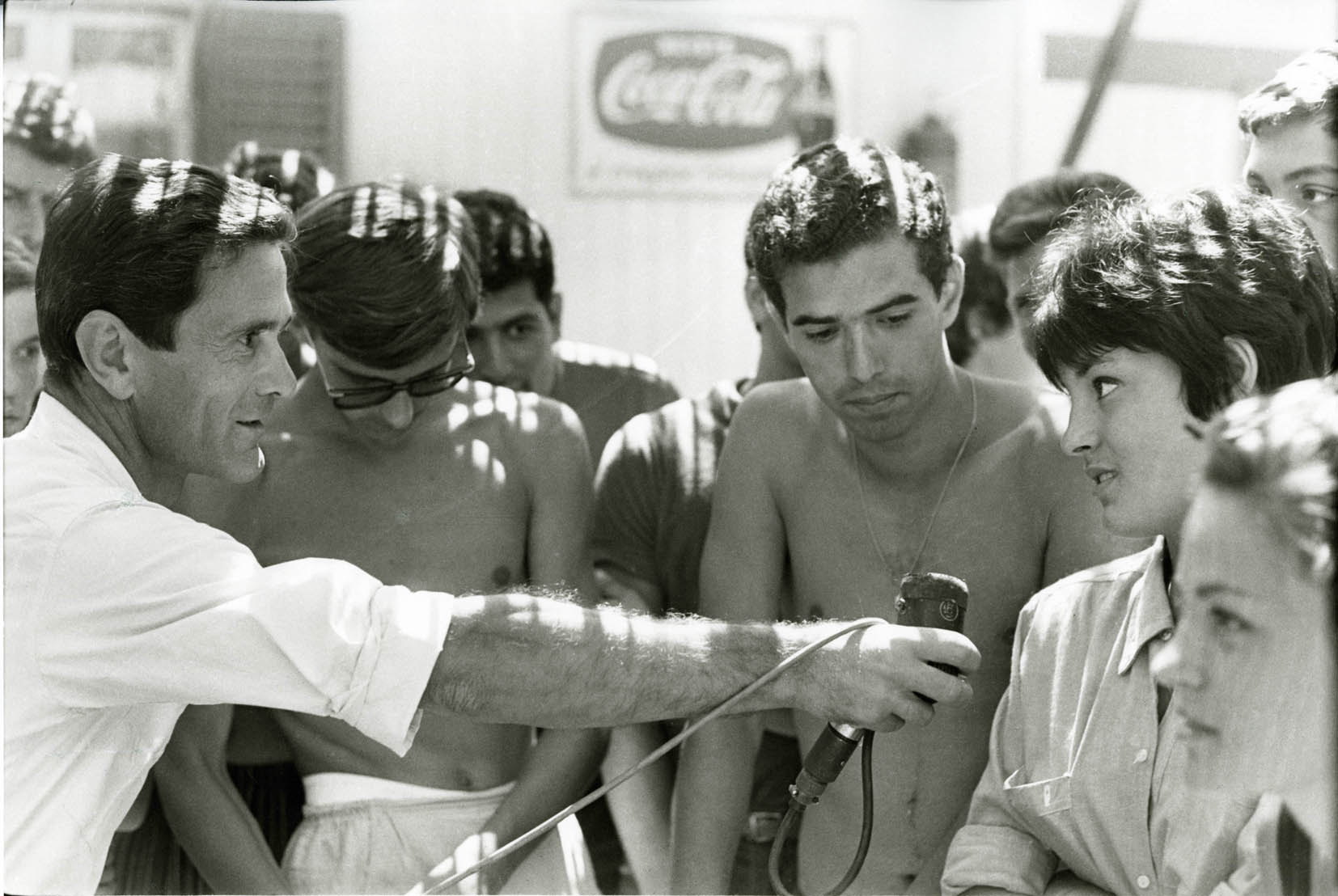 Pier Paolo Pasolini dans Enquête sur la sexualité (1964), photogramme.jpg