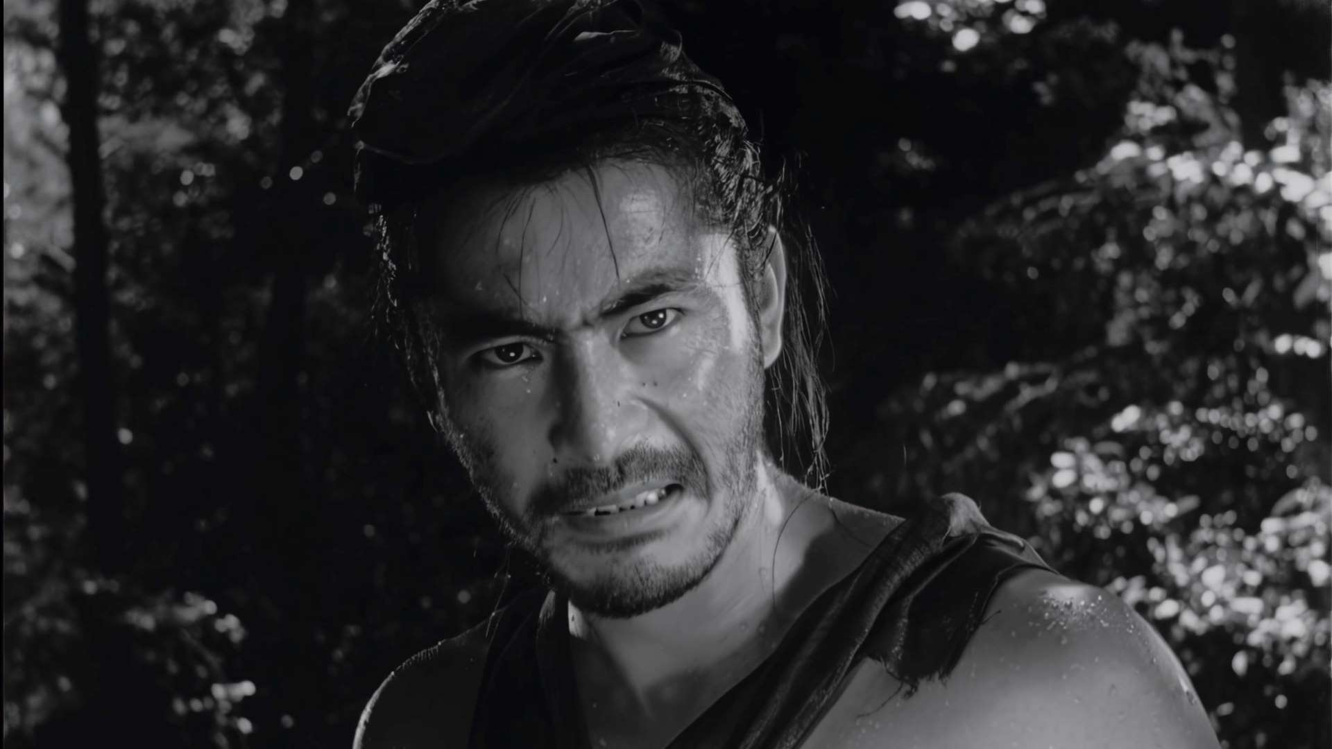 Toshiro Mifune dans « Rashômon » d'Akira Kurosawa.