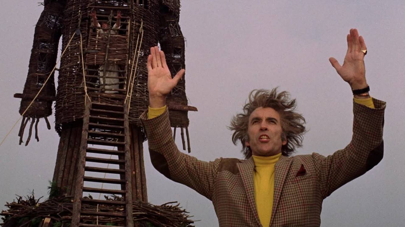 Christopher Lee dans « The Wicker Man » de Robin Hardy.