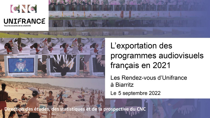 Présentation de l'étude sur l’exportation des programmes audiovisuels français en 2021