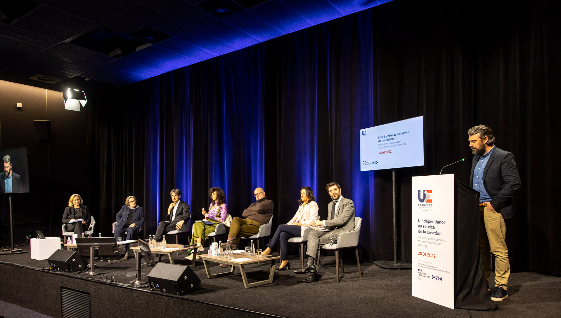 Table ronde L’œuvre européenne au service de l’imaginaire européen, modérée par Daniela Elstner, Directrice générale d’Unifrance - 2