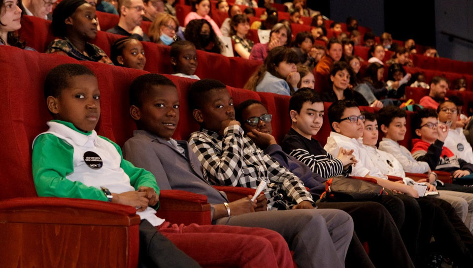 La grande salle du Forum des images accueille Les Enfants des Lumière(s) 