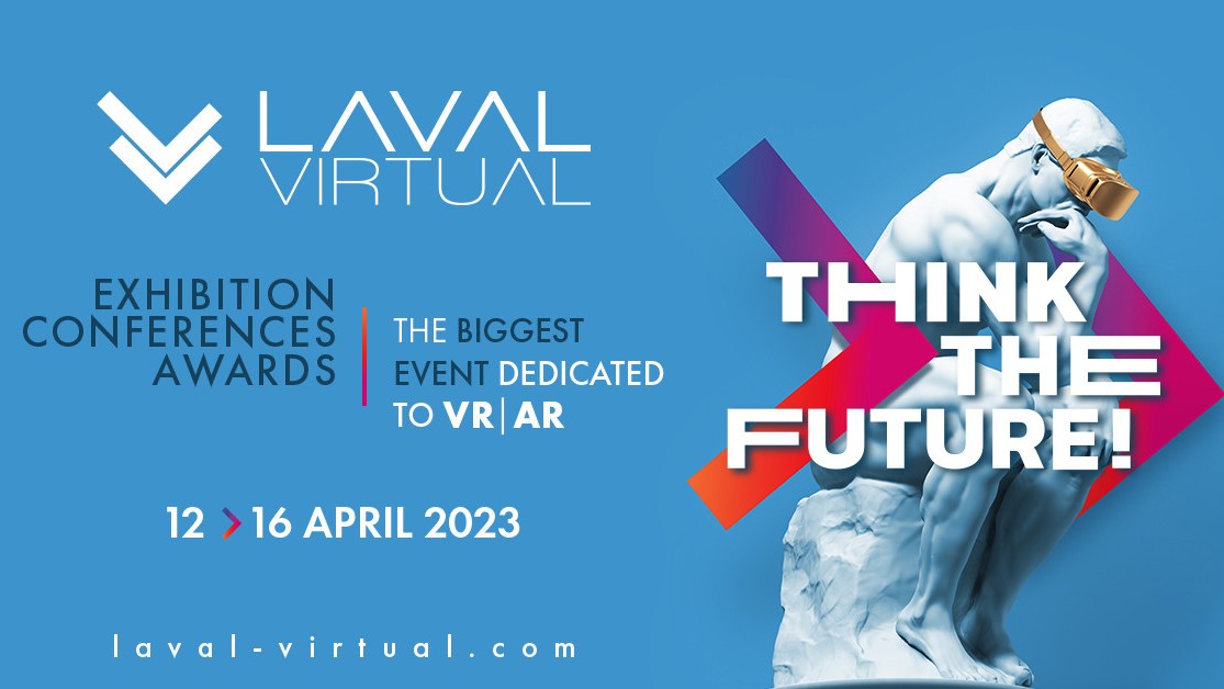L'affiche du Laval Virtual 2023