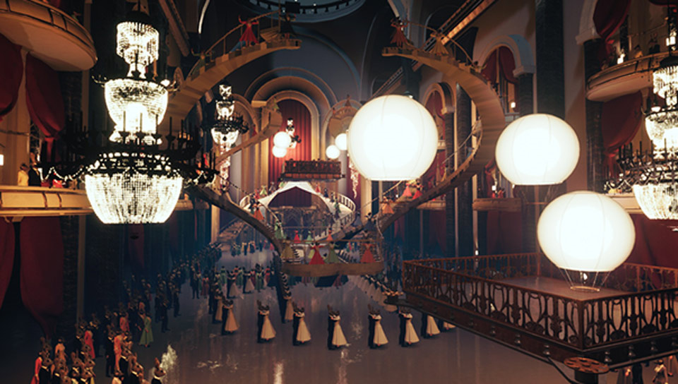 La grande salle du « Le Bal de Paris »  de Blanca Li 
