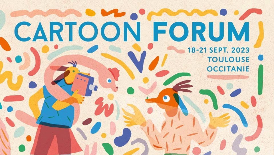 L'affiche du Cartoon Forum 2023.