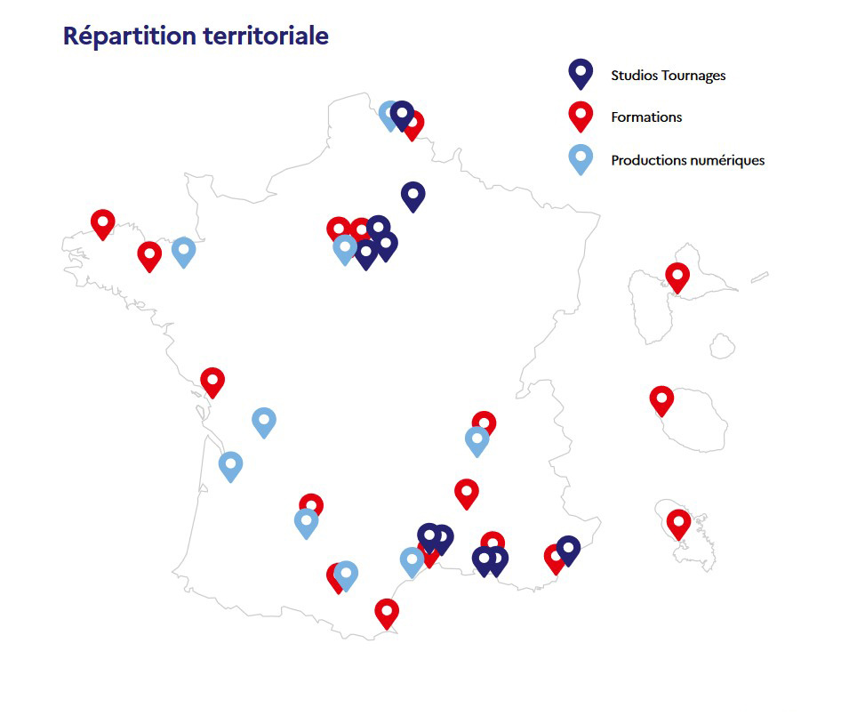 Répartition territoriale