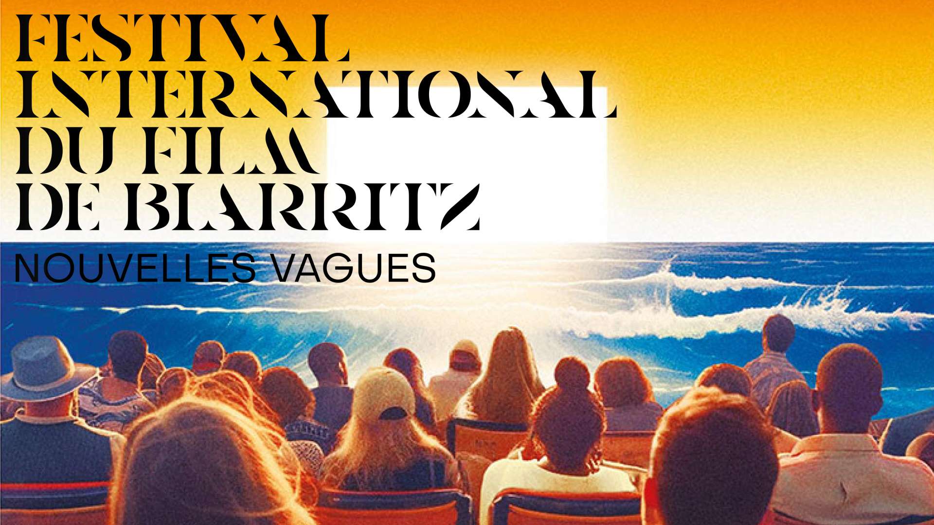 L'affiche du premier festival Nouvelles Vagues