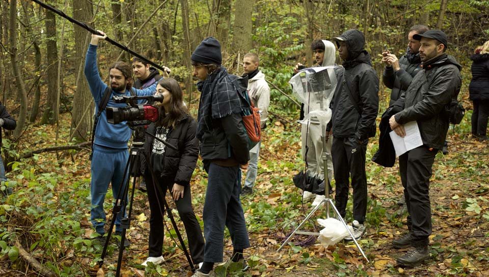 Le tournage de « Zortie de Classe »