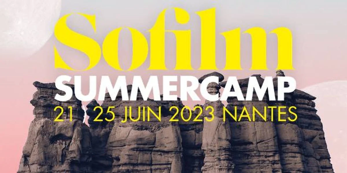 L'affiche du Sofilm Summercamp 2023.