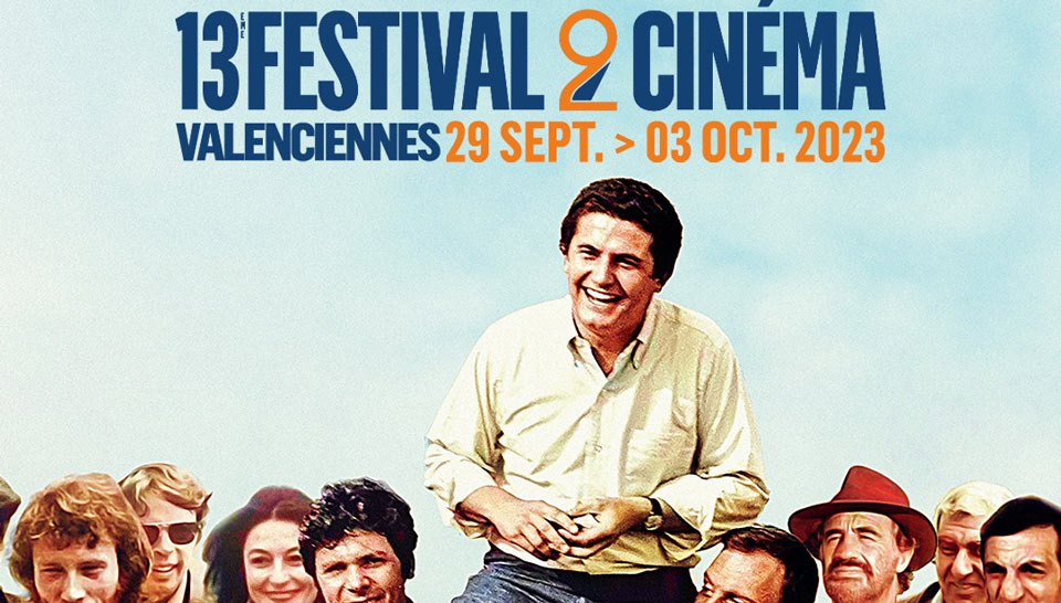 L'affiche du Festival 2 Cinéma de Valenciennes.