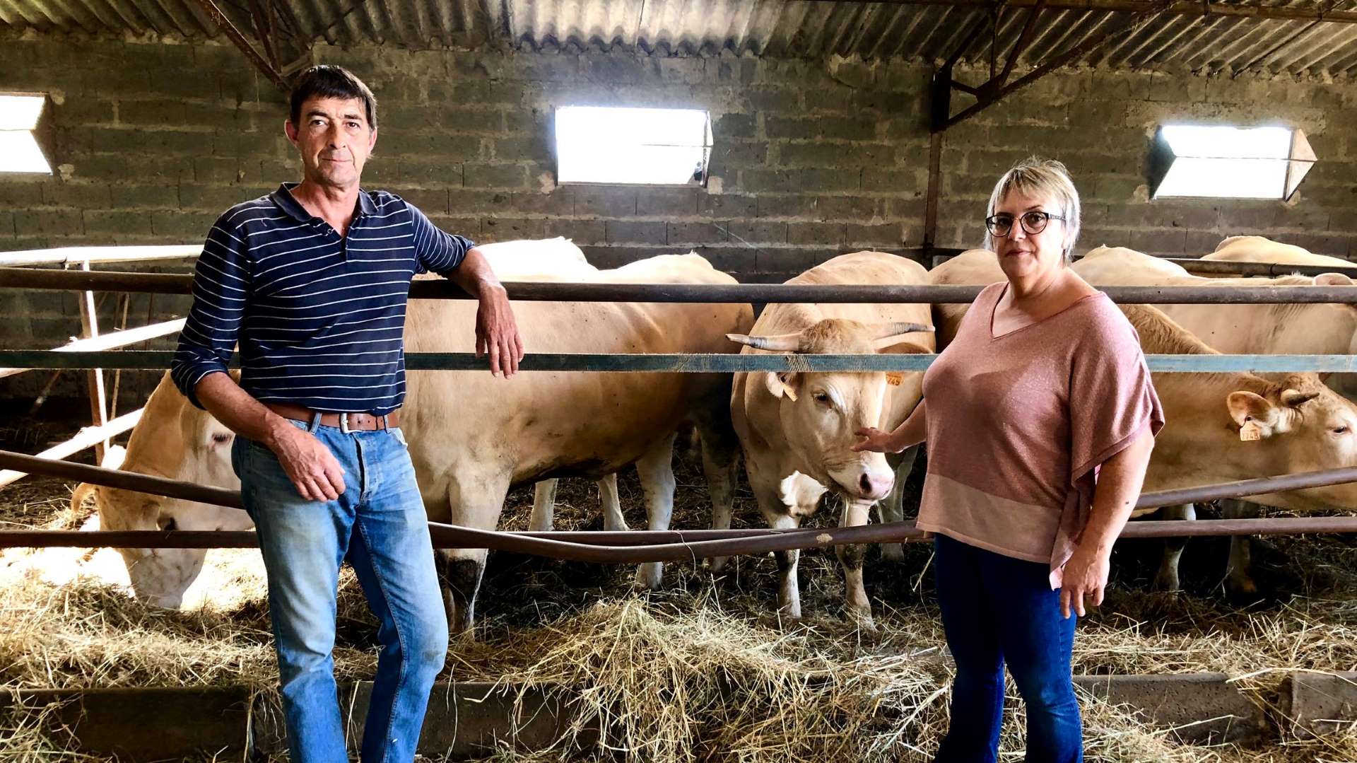 Bernard et Sylvie Dahetze dans « L'Amour vache ».