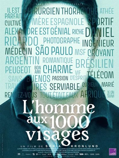 Affiche L'Homme aux mille visages de Sonia Kronlund