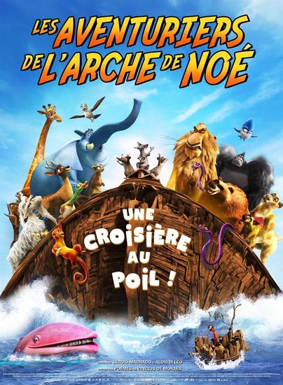 Affiche Les aventuriers de l'arche de Noé