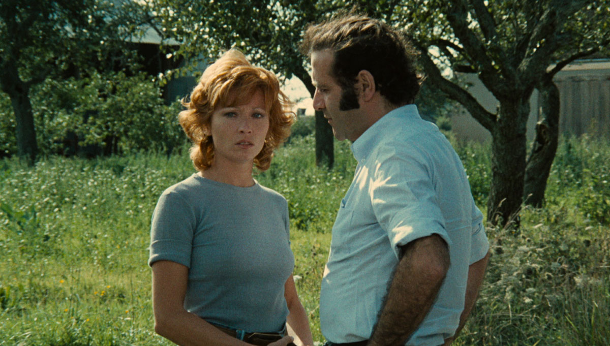 Marlène Jobert et Jean Yann dans « Nous ne vieillirons pas ensemble » de Maurice Pialat (c) Capricci