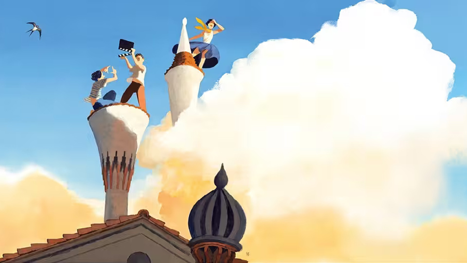 Affiche de la 82e édition de la Mostra de Venise