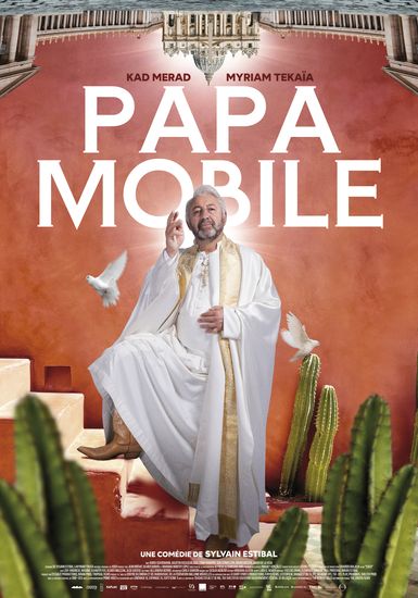 Affiche de Papamobile réalisé par Sylvain Estibal 