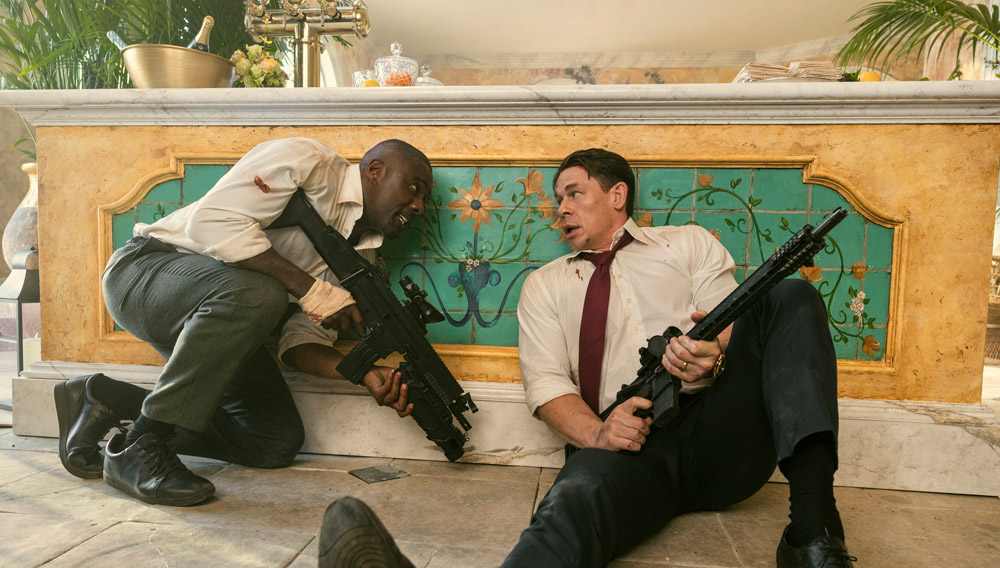 Tournage de « Heads of State » dans le sud de la France / Crédit - Prime Video